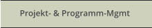 Projekt- & Programm-Mgmt