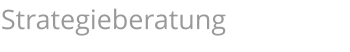 Strategieberatung